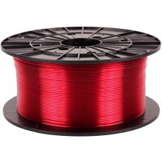 Transparentná červená PETG tlačová struna PM (filament) 1kg, 1,75 mm