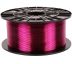 Transparentná fialová PETG tlačová struna PM (filament) 1kg, 1,75 mm
