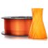 Transparentná oranžová PETG tlačová struna PM (filament) 1kg, 1,75 mm